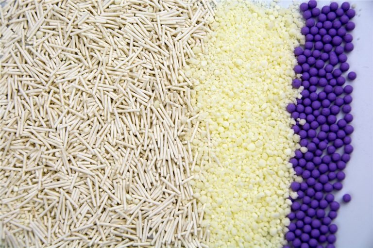 Mixed cat litter
